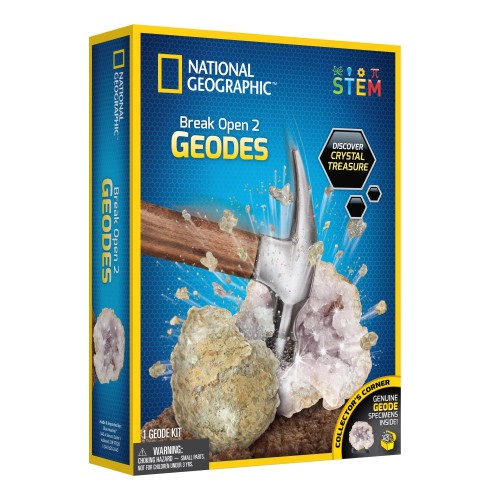 NATIONAL GEOGRAPHIC Rozłup dwie geody