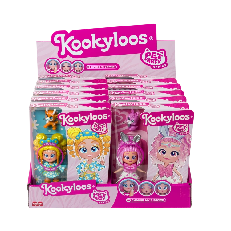 KOOKYLOOS Pet Party Doll
