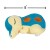 Pokemon - śpiący Cyndaquil 12cm