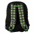 PLECAK PIXEL ZIELONY STK-14