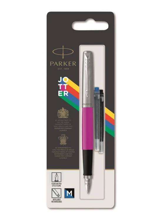 Pióro parker Jotter Magenta+naboje