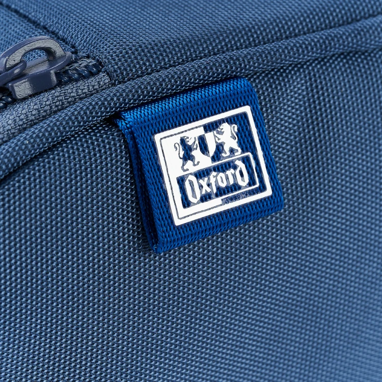 Piórnik z klapą jeans Oxford School