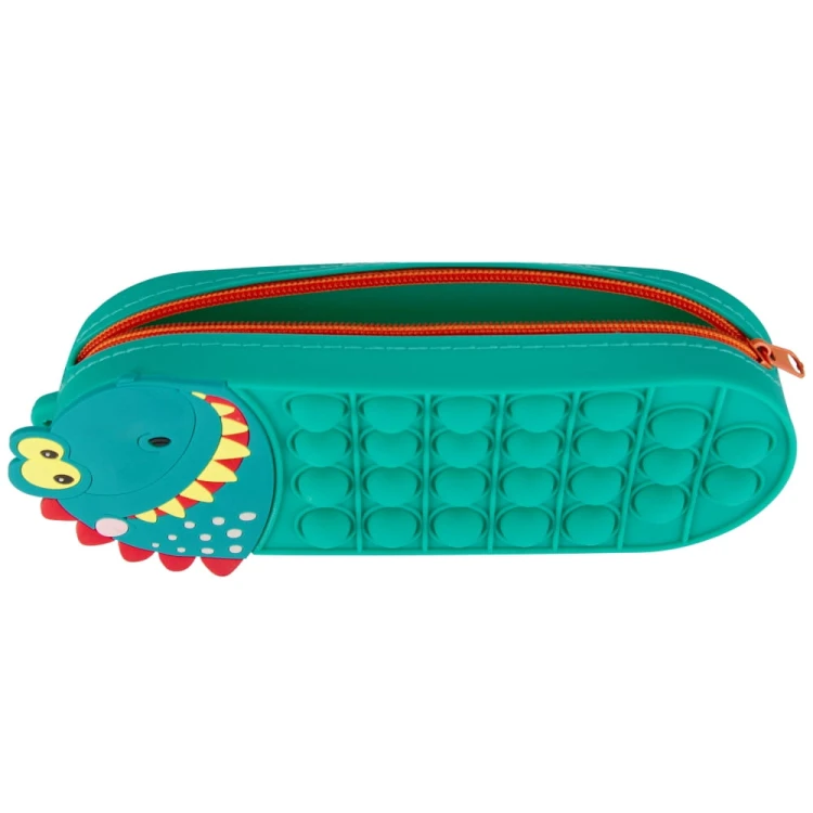 Piórnik silikonowy Pop-It Dino - Starpak