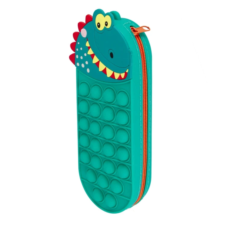 Piórnik silikonowy Pop-It Dino - Starpak