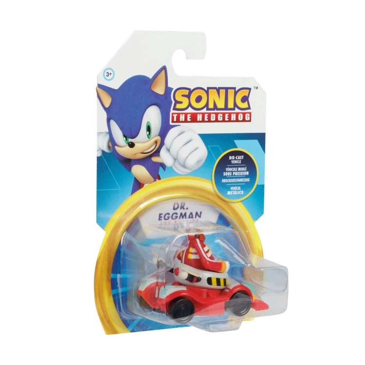 Dr. Eggman w pojeździe - Sonic Die Cast - Jakks Paciffic