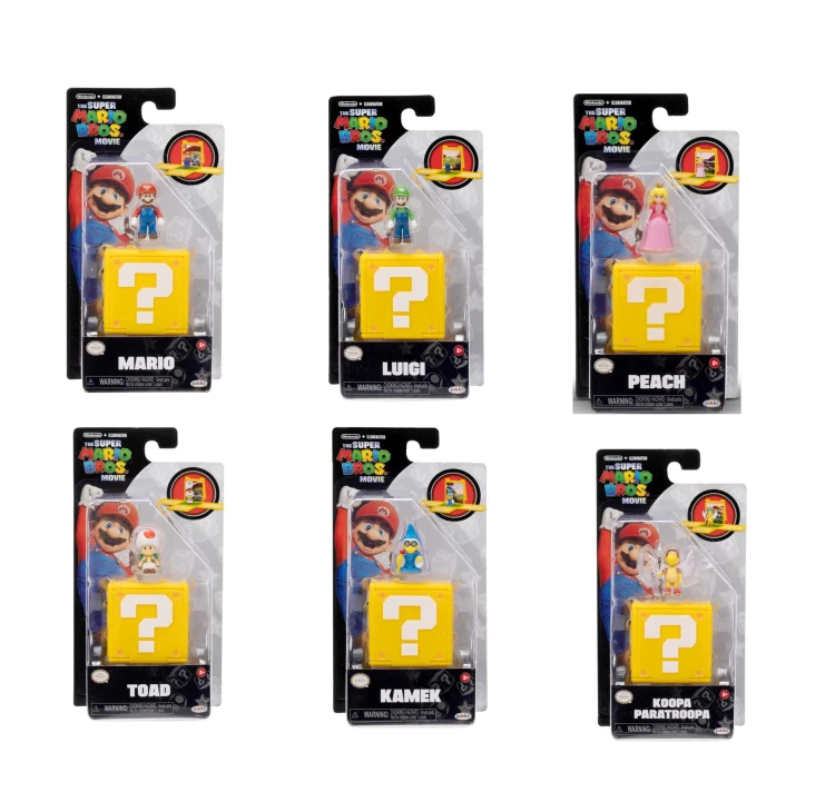 Mario Movie mini figurki mix - Jakks Paciffic