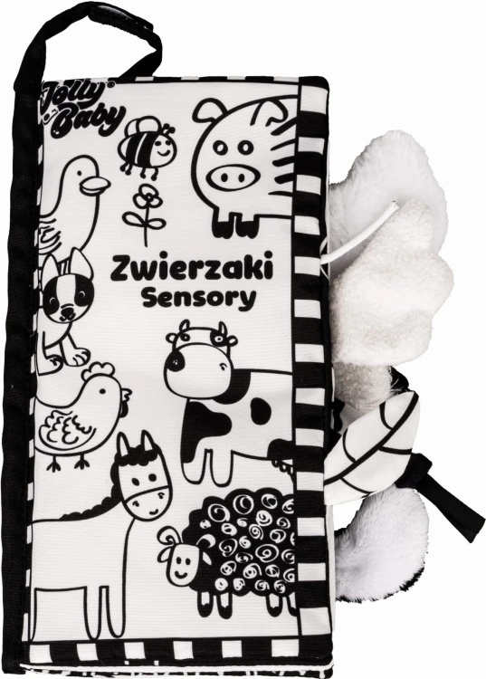 Książeczka sensoryczna Zwierzaki ogonki- Dumel