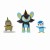 Pokemon figurka 3pak Axew + Luxio + Piplup - Jazwaress