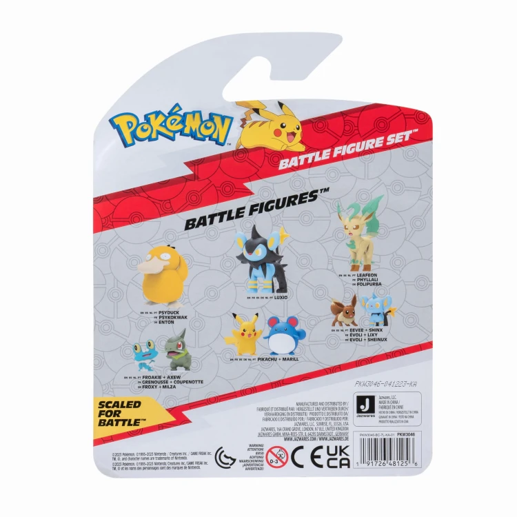 Pokemon figurka Mimikyu + Charmeleon + Maril - Jazwaress