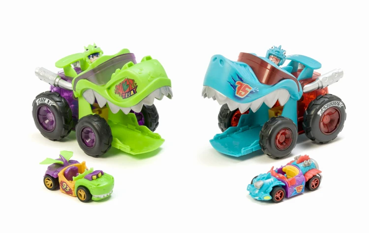 T-RACERS Mega Wheels T-Rex - Magic Box