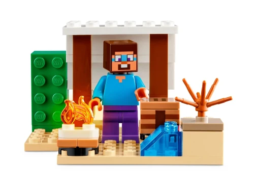 LEGO Minecraft 21251 Pustyna wyprawa Steve'a