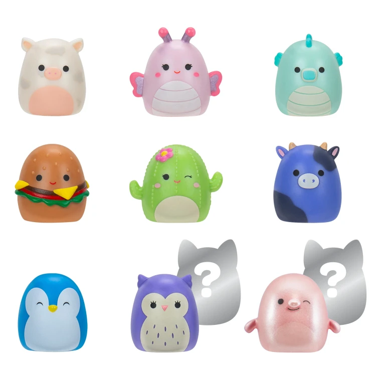 SQUISH A LONGS zestaw 8 figurek - Jazwares