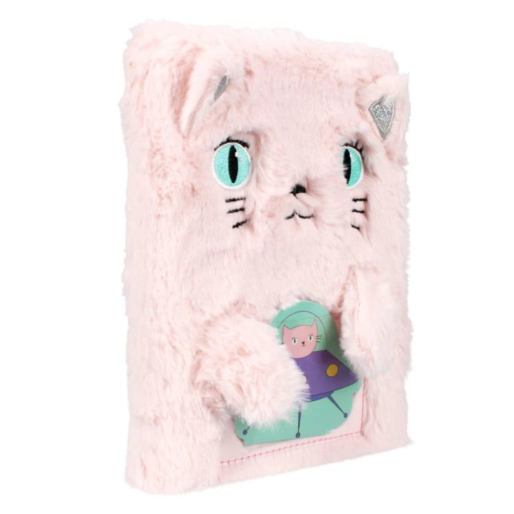Notes pluszowy Pink Kitty A5 - Starpak