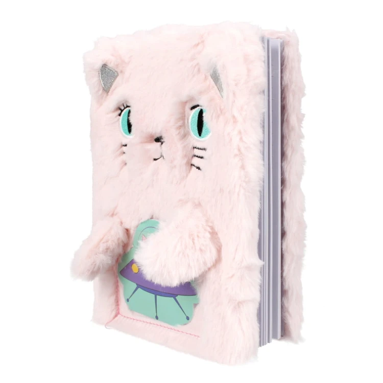 Notes pluszowy Pink Kitty A5 - Starpak