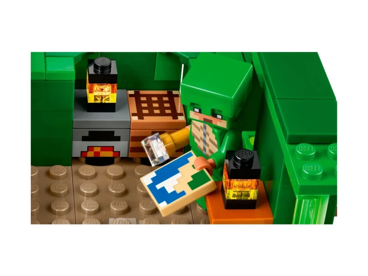 LEGO Minecraft 21254 Domek na plaży zółwi