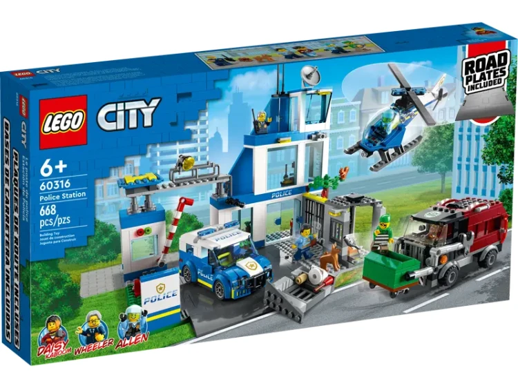 LEGO CITY 60316 Posterunek policji