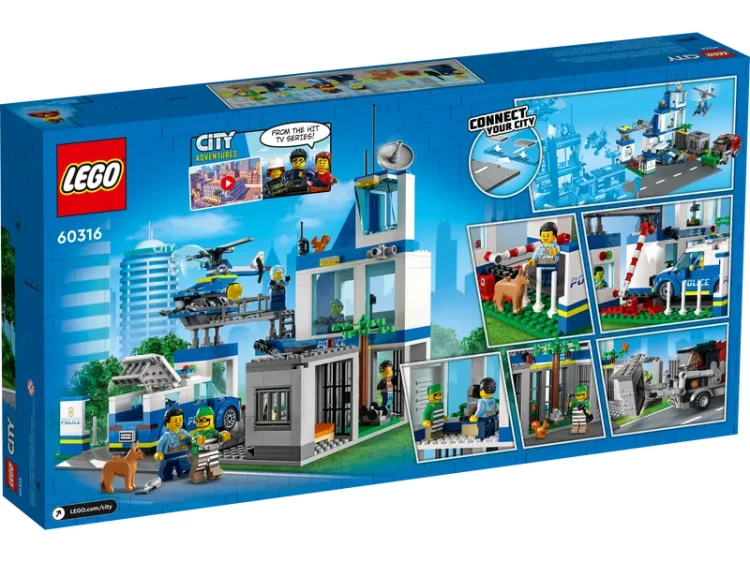 LEGO CITY 60316 Posterunek policji