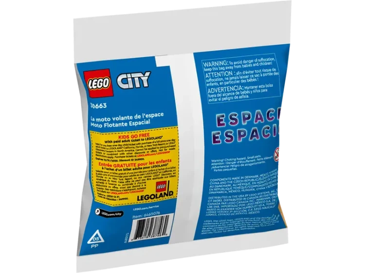 LEGO CITY 30663 Kosmiczny latający motocykl