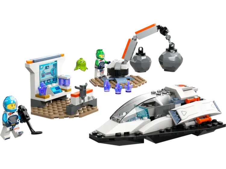 LEGO CITY 60429 Statek kosmiczny i odkrywanie asteroidy
