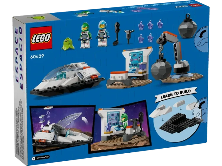 LEGO CITY 60429 Statek kosmiczny i odkrywanie asteroidy