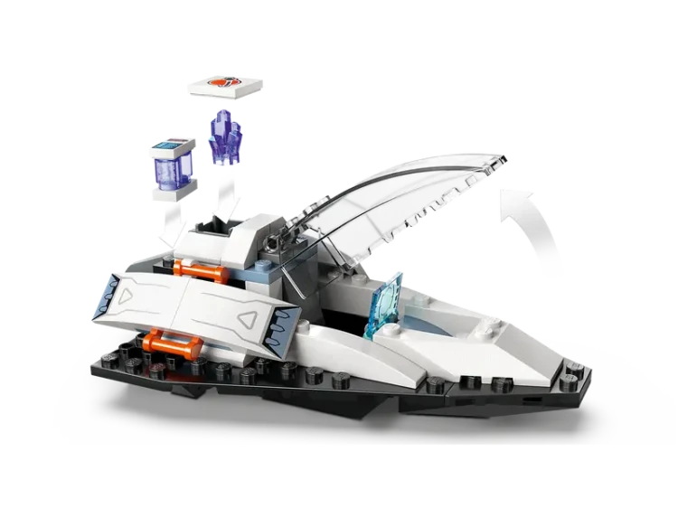 LEGO CITY 60429 Statek kosmiczny i odkrywanie asteroidy