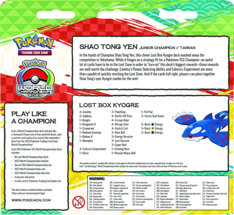 Pokémon TCG: World Championships Deck 2024
