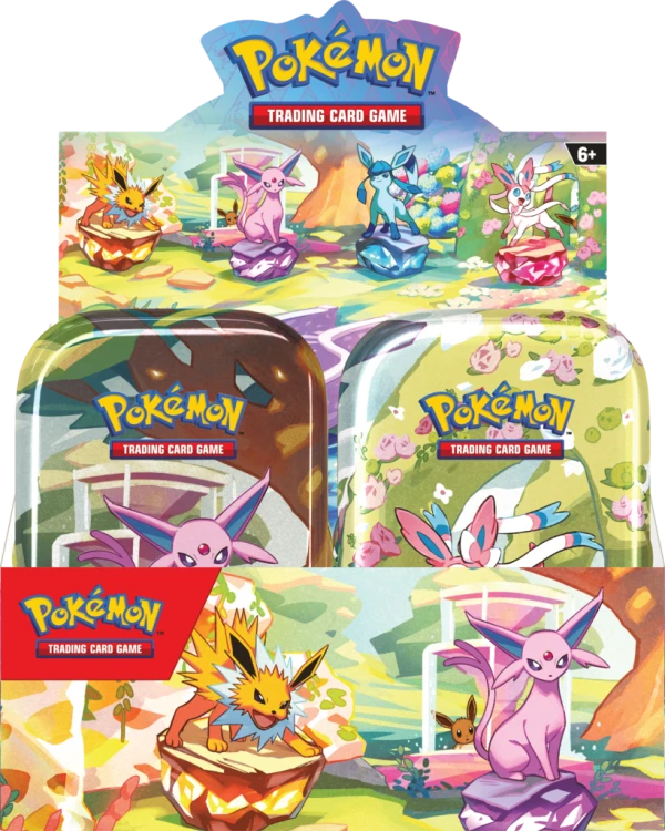 Pokémon TCG: Scarlet & Violet - Prismatic Evolutions - Mini tin BUNDLE 8