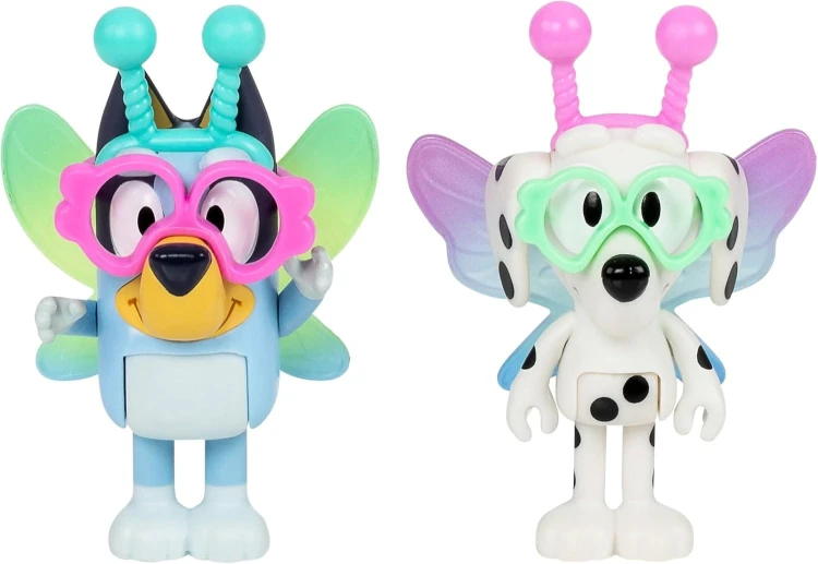 Figurki Bluey: Kosmici Bluey i Chloe - TM Toys