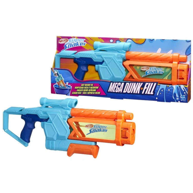 Nerf Super Soaker Mega Dunk Fill, pistolet na wodę - Hasbro