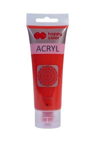 Farba akrylowa 75ml czerwony nr.2 - Happy Color MrPuggy.jpg