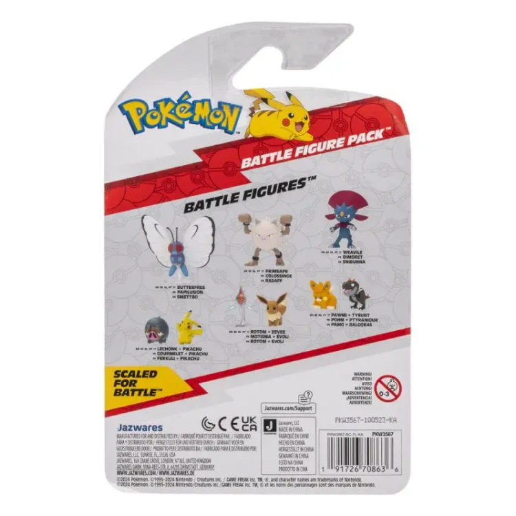 Figurki Bitewne Pokemon Rotom + Eevee Seria 17 MrPuggy Kraków.webp