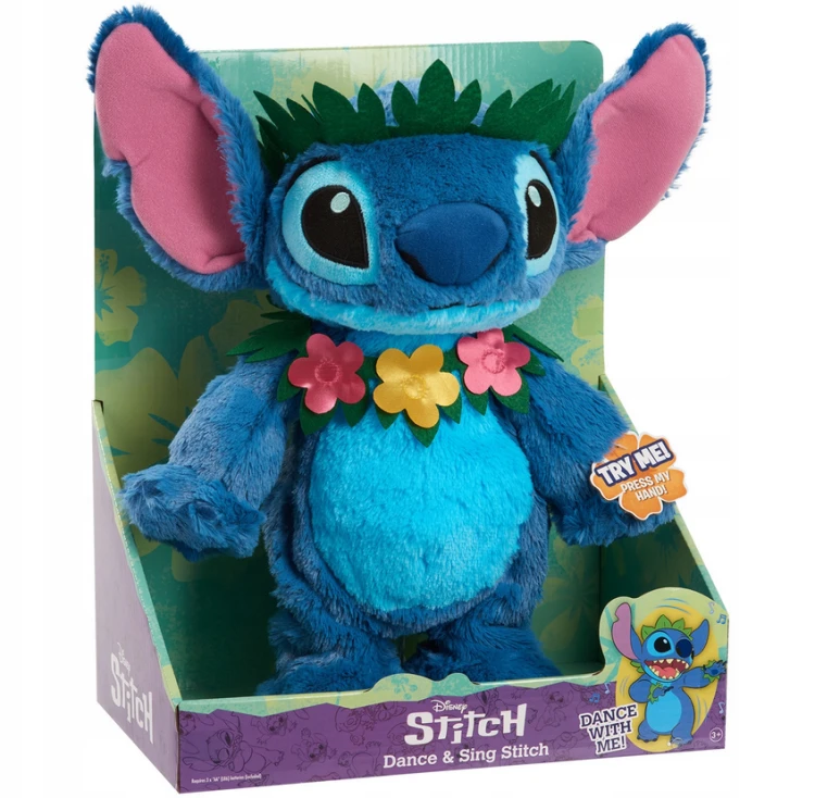 Disney Lilo i Stitch maskotka interaktywna Stitch - Just Play MrPuggy.png