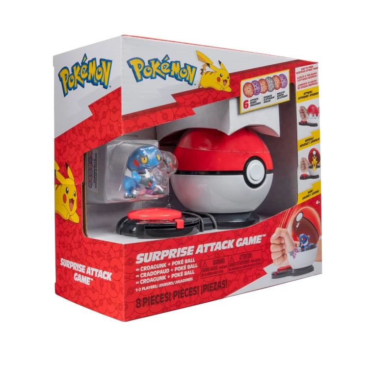 Pokemon Surprise Attack Games Croagunk i Poke Ball Mr Puggy.jpg