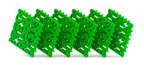 Meli Basic Baseplate Green 6szt - Podstawa Krakow MrPuggy.webp