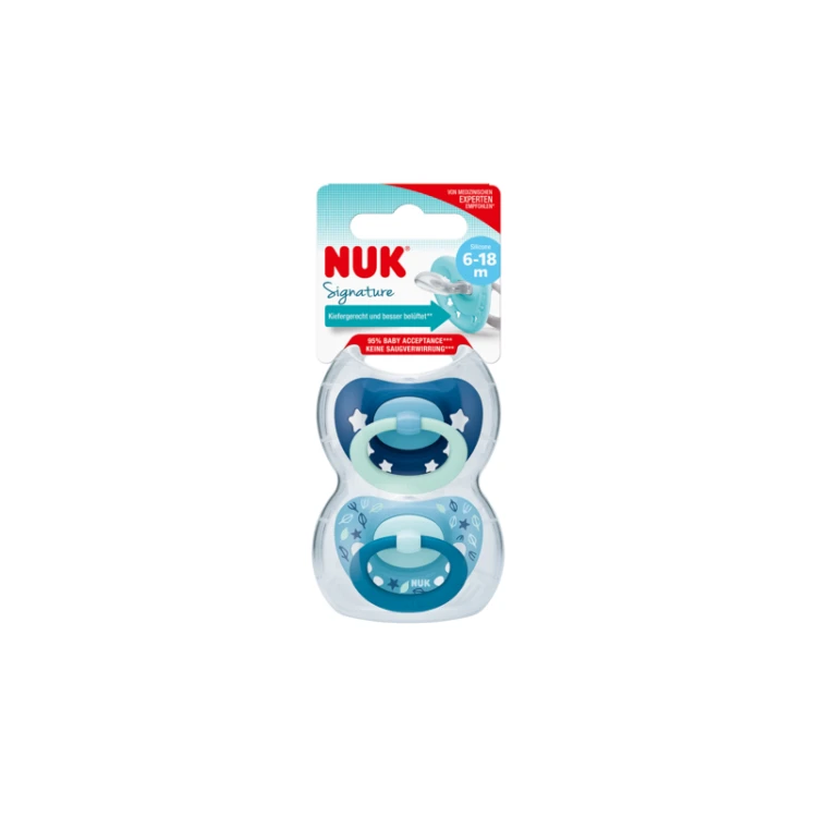 NUK smoczek uspokajający 6-18msc SIGNATURE 2szt.jpg