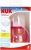 NUK butelka z uchwytem 150ml +6msc różowa MrPuggy.webp