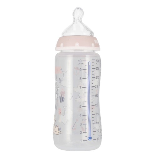 NUK butelka antykolkowa 300ml z smoczkiem 6-18msc Bambi MrPuggy.jpg