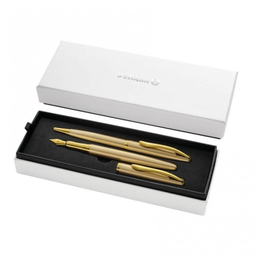 Pelikan Jazz Noble pióro + długopis Gold MrPuggy Kraków.jpg
