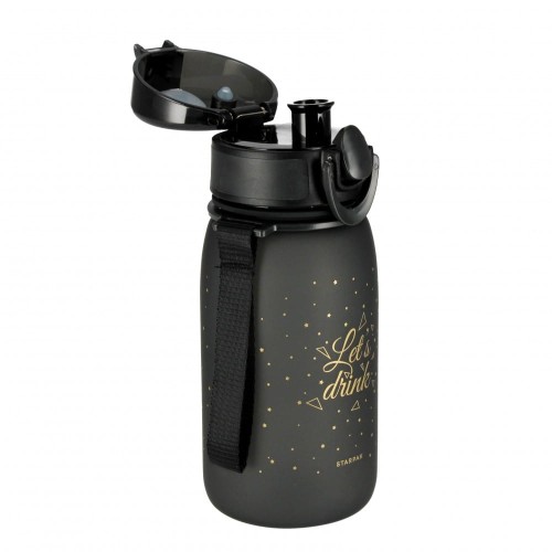 Bidon 400ml Ombre złoto-czarny - Starpak MrPuggy.jpg