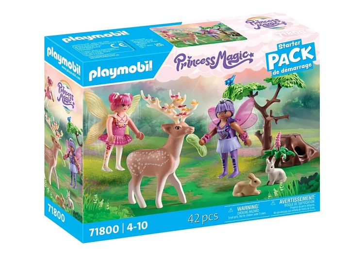 Playmobil 71800 Wróżki z leśnymi zwierzętami.webp