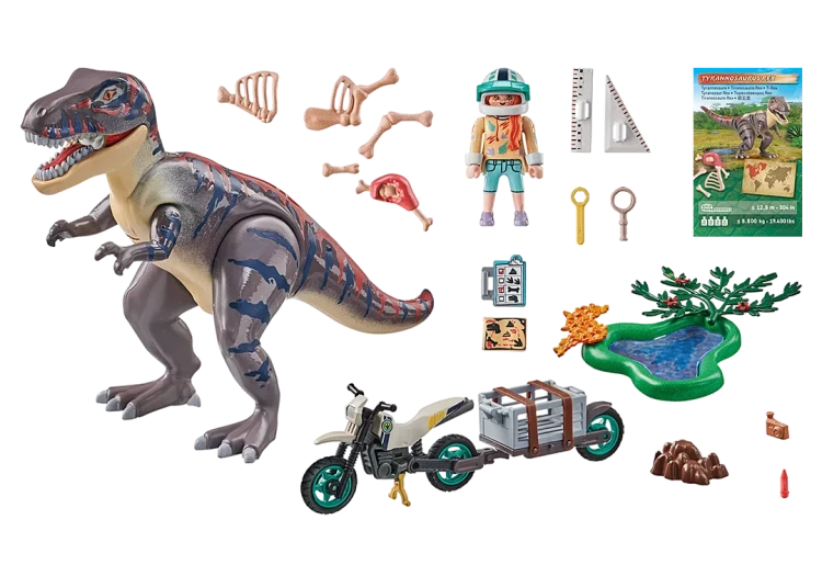 Playmobil 71524 W poszukiwaniu T-Rexa mr Puggy.webp