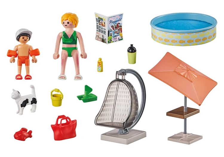 Playmobil 71476 Wodna zabawa w ogrodzie Mr puggy.webp