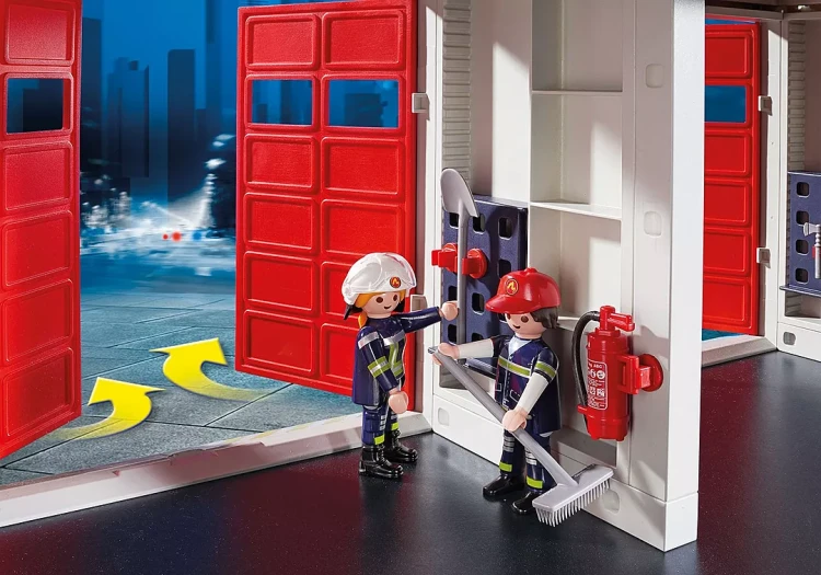 Playmobil 9462 Duża remiza strażacka Kraków MrPuggy.webp