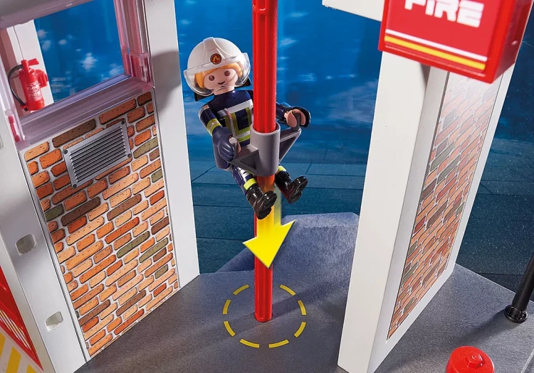 Playmobil 9462 Duża remiza strażacka Krakow MrPuggy.webp
