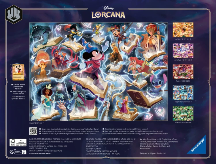 Puzzle 1000el. Disney Lorcana Steel - Ravensburger MrPuggy.jpg