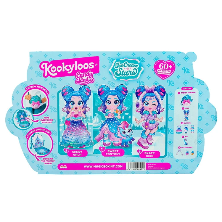 Kookyloos Zestaw Delux Ice Cream Stars Kraków Puggy.jpg