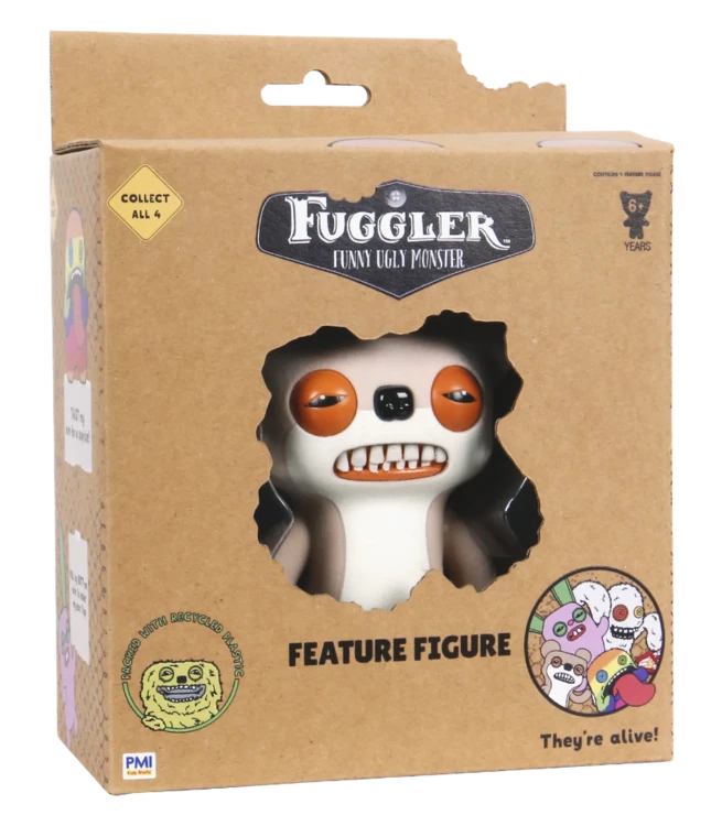 FUGGLER S1 FEATURE FIGURES 11,5 CM - TEDDY BEAR NIGHTMARE BEIGE CHASE.webp