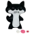 FUGGLER S1 CUSTOMIZABLE FIGURES 11,5 CM - SUSPICIOUS FOX BLACK CHASE MrPuggy.webp