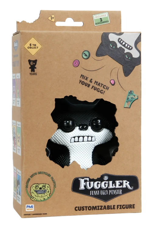 FUGGLER S1 CUSTOMIZABLE FIGURES 11,5 CM - SUSPICIOUS FOX BLACK CHASE.webp