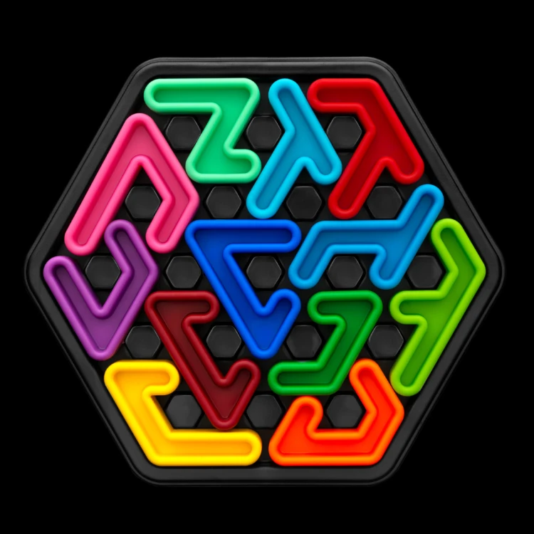 Smart Games IQ Hexagon Deluxe (PL) IUVI Games Mr Puggy.png